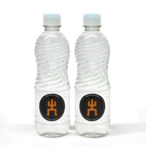 Botella de agua individual 500cc pack x 12